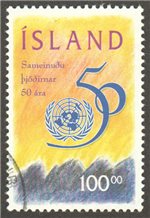 Iceland Scott 813 Used
